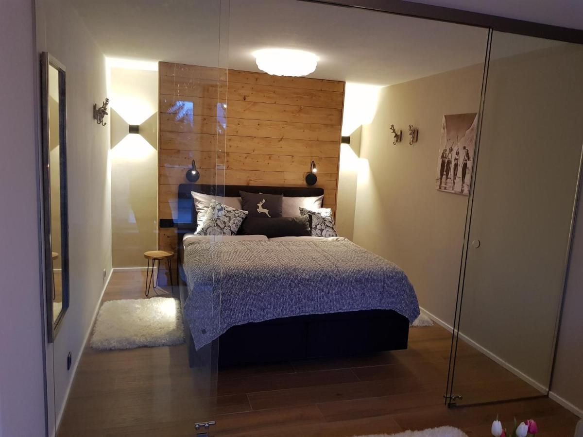 Ferienwohnung ALMI - Alpenglück Traumhafte Whg.m.20qm Dachterr. Oberstaufen Exterior foto